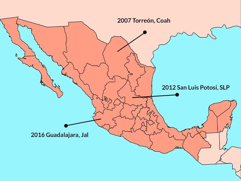 Mapa de presencia Prosperemos